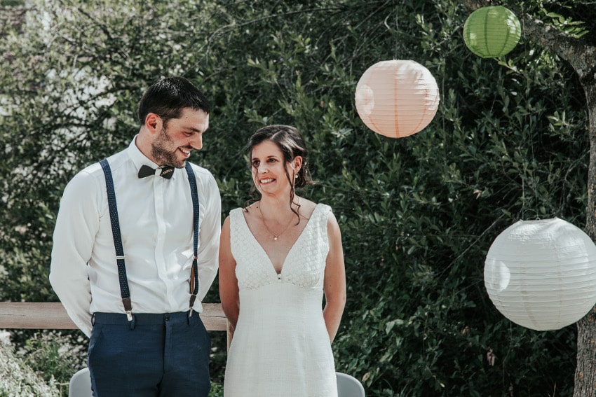 mariage champêtre cérémonie