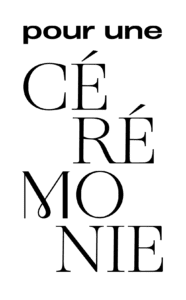 logo pour une cérémonie